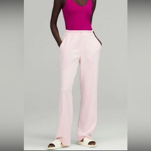 Lululemon softstreme high rise pant strawberry milkshake